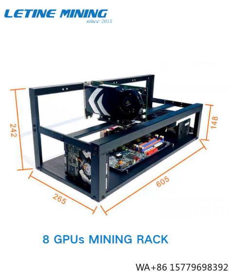 Gpu Mining Rig Frame 8 Gpu - CMP 170HX 8-GPU 오픈 프레임 마이닝