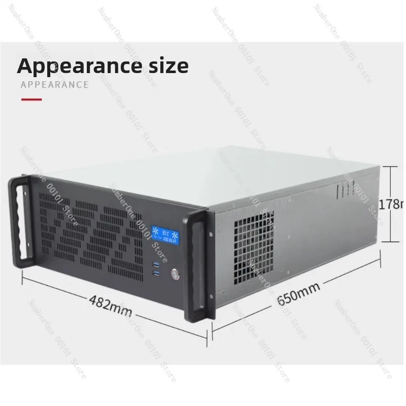 4U 서버 섀시, 12개의 GPU 슬롯, USB 3.0 - Server Gpu Chassis 4U 리뷰 및 가격